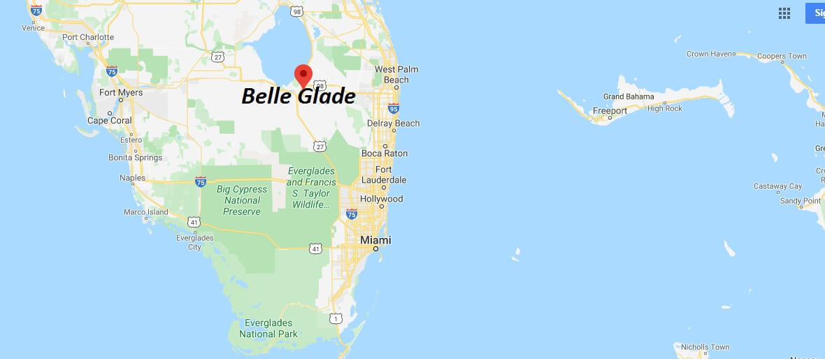Where is Belle Glade, Florida? What county is Belle Glade in? Belle Glade Map