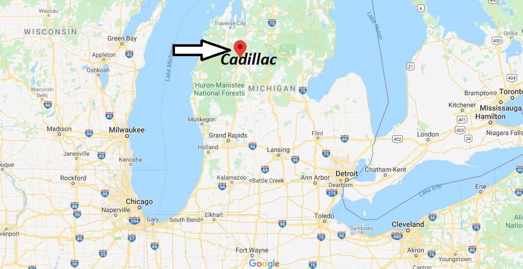 Where is Cadillac, Michigan? What county is Cadillac in? Cadillac Map