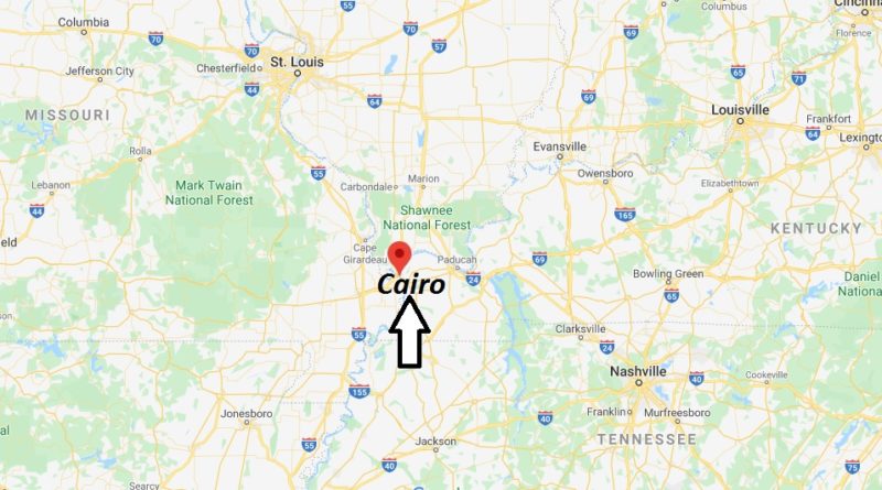 Where is Cairo, Illinois? What county is Cairo in? Cairo Map