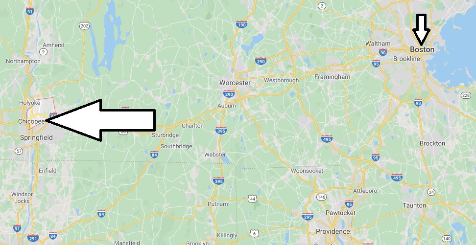 Where is Chicopee, Massachusetts? What county is Chicopee in? Chicopee Map