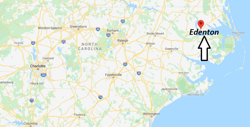 Where is Edenton, North Carolina? What county is Edenton North Carolina in