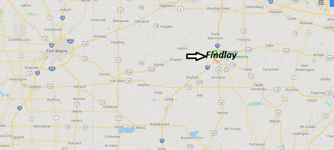 Where is Findlay, Ohio? What county is Findlay Ohio in