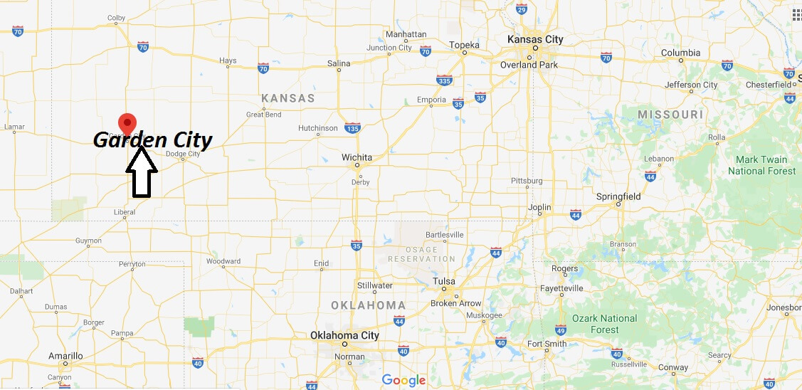 Where is Garden City, Kansas? What county is Garden City in? Garden City Map