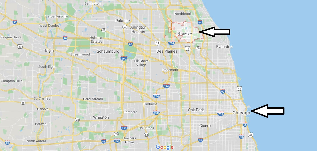 Where is Glenview, Illinois? What county is Glenview in? Glenview Map
