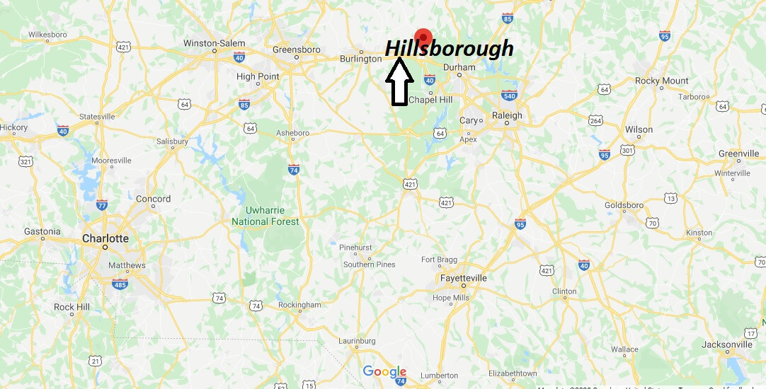 Where is Hillsborough, North Carolina? What county is Hillsborough North Carolina in