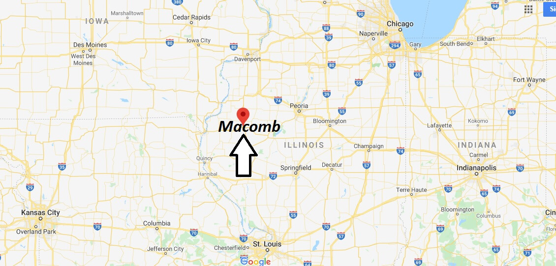 Where is Macomb, Illinois? What county is Macomb in? Macomb Map