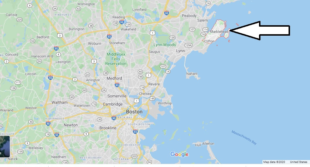 Where is Marblehead, Massachusetts? What county is Marblehead in? Malden Map