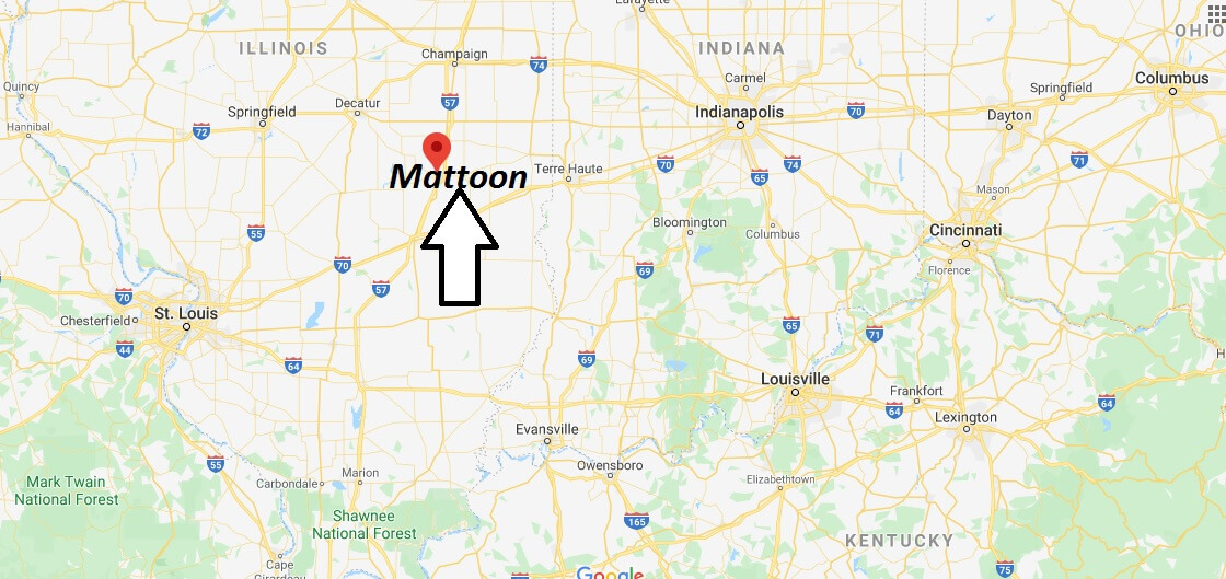 Where is Mattoon, Illinois? What county is Mattoon in? Mattoon Map