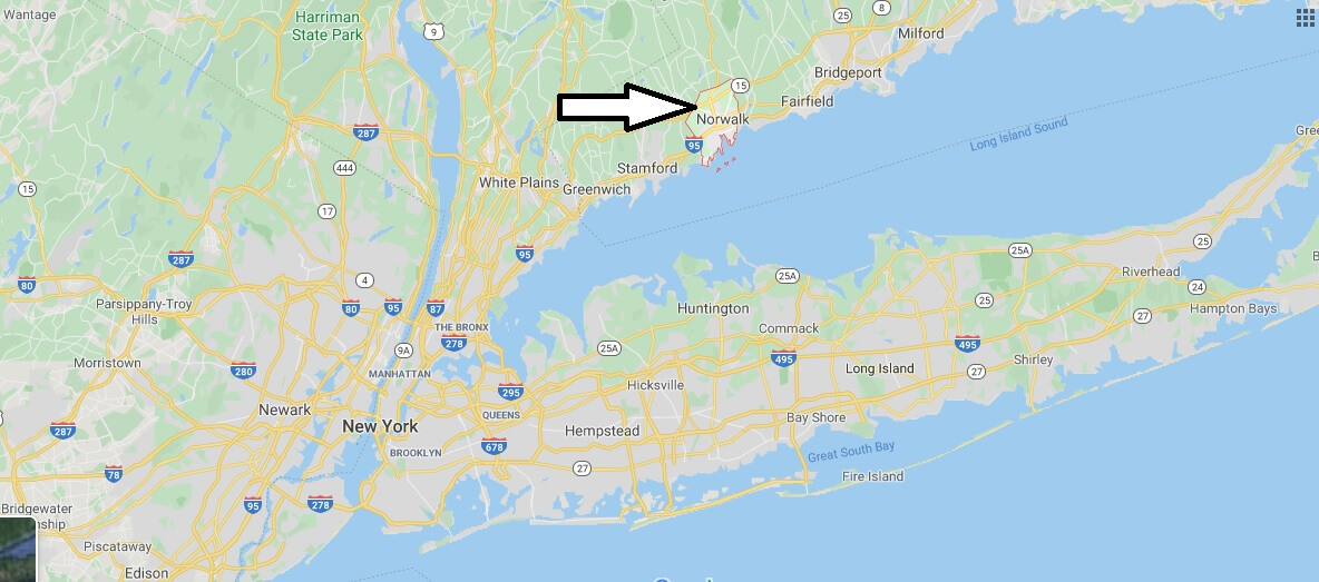Where is Norwalk, Connecticut? What county is Norwalk in? Norwalk Map 