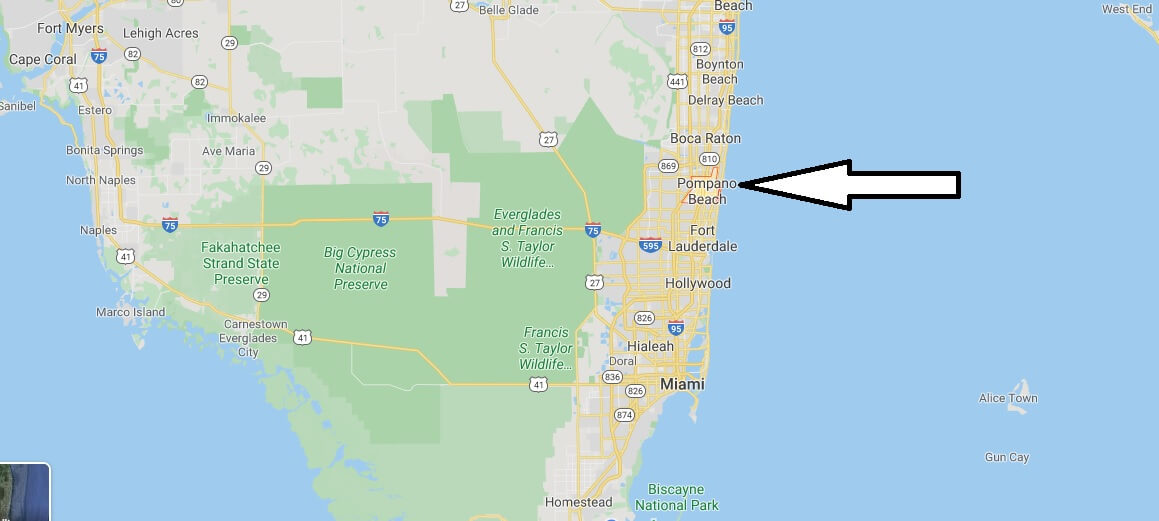 Where is Pompano Beach, Florida? What county is Pompano Beach in? Pompano Beach Map