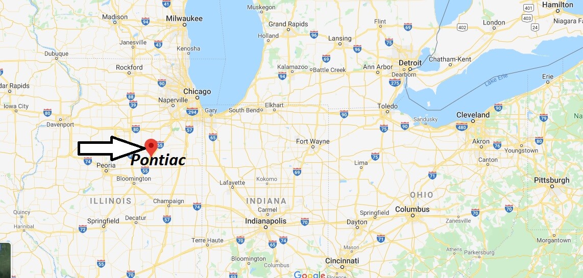 Where is Pontiac, Illinois? What county is Pontiac in? Pontiac Map