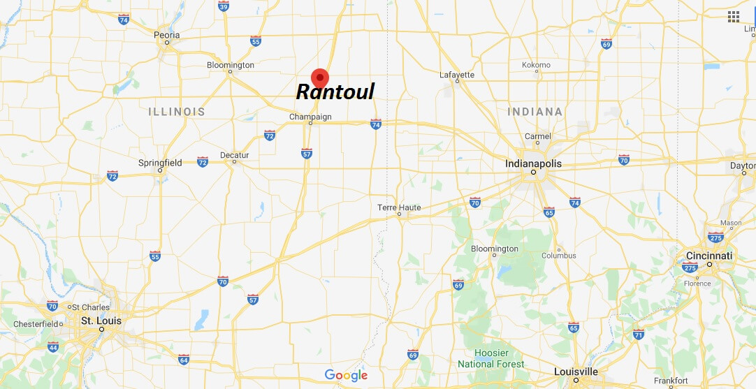 Where is Rantoul, Illinois? What county is Rantoul in? Rantoul Map