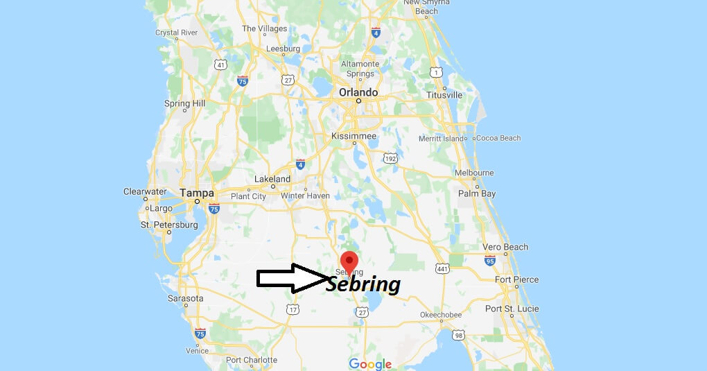 Where is Sebring, Florida? What county is Sebring in? Sebring Map