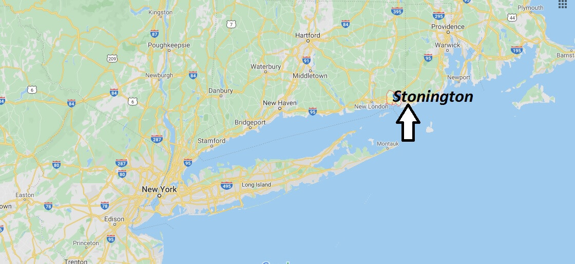 Where is Stonington, Connecticut? What county is Stonington in? Stonington Map