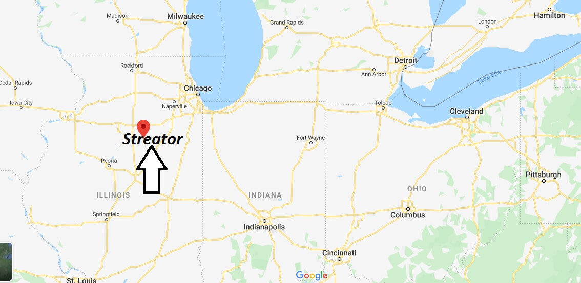 Where is Streator, Illinois? What county is Streator in? Streator Map