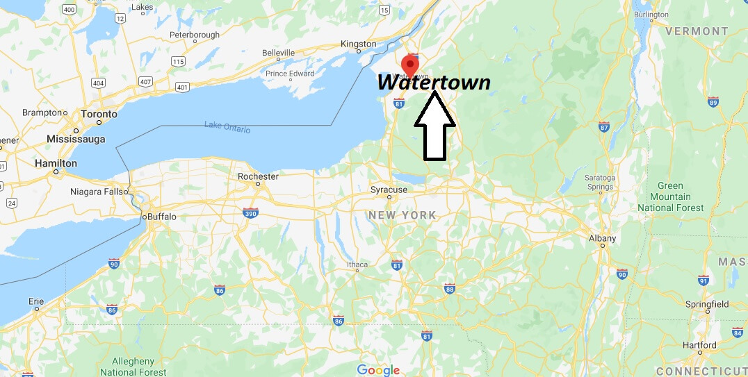 Where is Watertown, New York? What county is Watertown New York in?