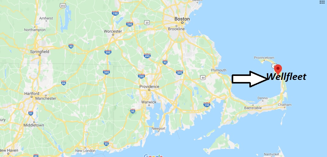 Where is Wellfleet, Massachusetts? What county is Wellfleet in? Wellfleet Map