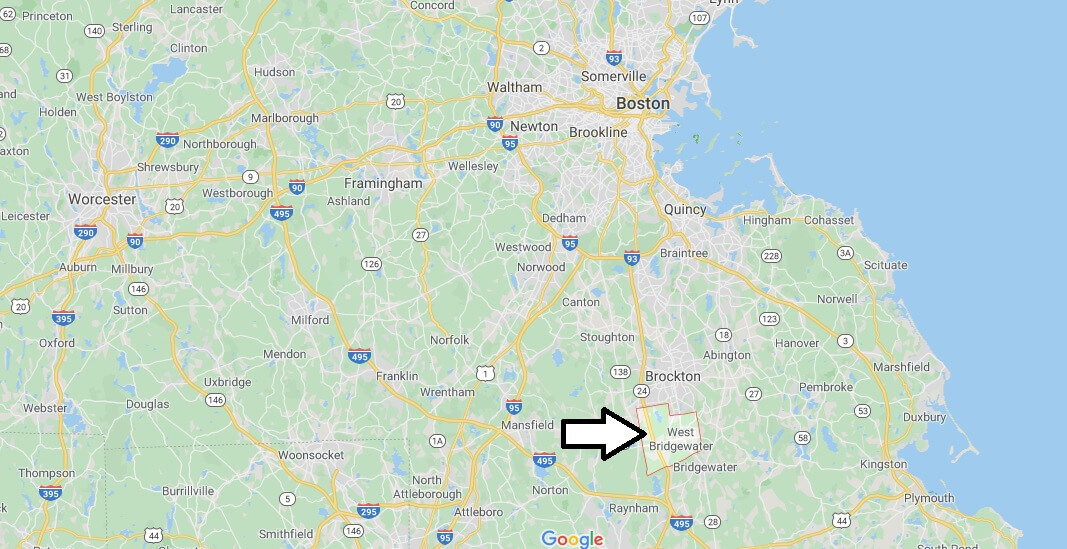 Where is West Bridgewater, Massachusetts? What county is West Bridgewater in? West Bridgewater Map