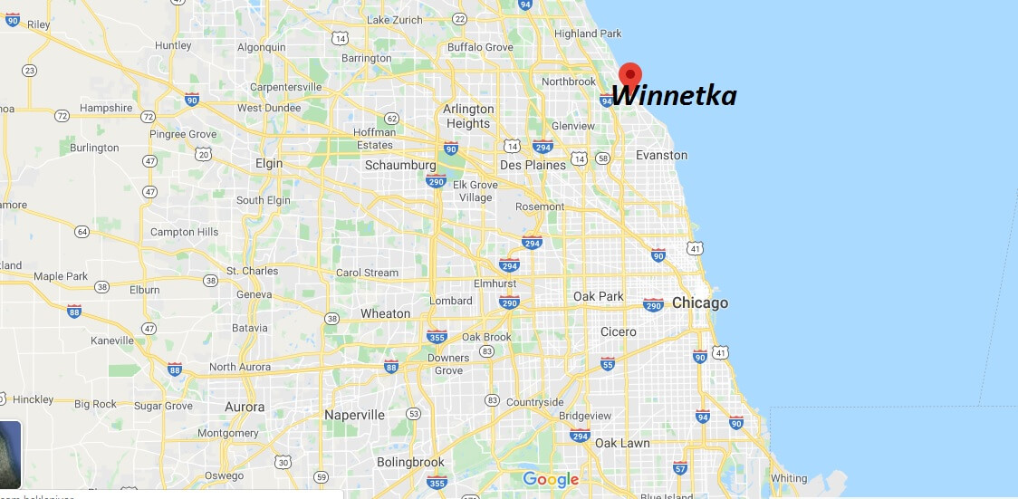 Where is Winnetka, Illinois? What county is Winnetka in? Winnetka Map