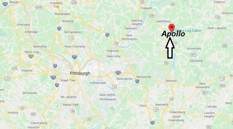 Where is Apollo Pennsylvania? Where is zip code 15613
