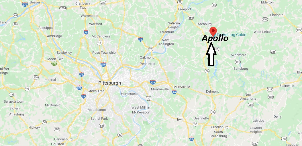 Where is Apollo Pennsylvania? Where is zip code 15613