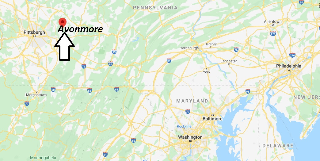 Where is Avonmore Pennsylvania? Where is zip code 15618