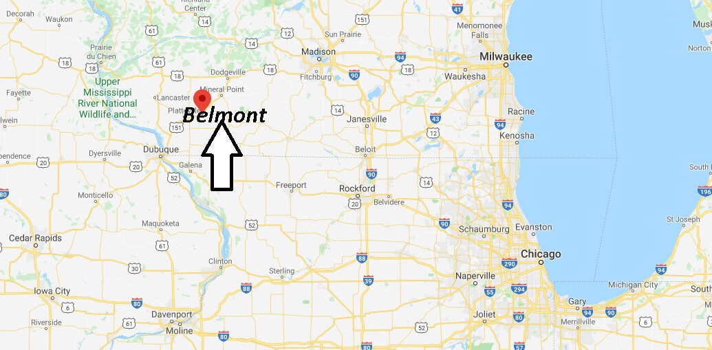 Where is Belmont, Wisconsin? What county is Belmont Wisconsin in