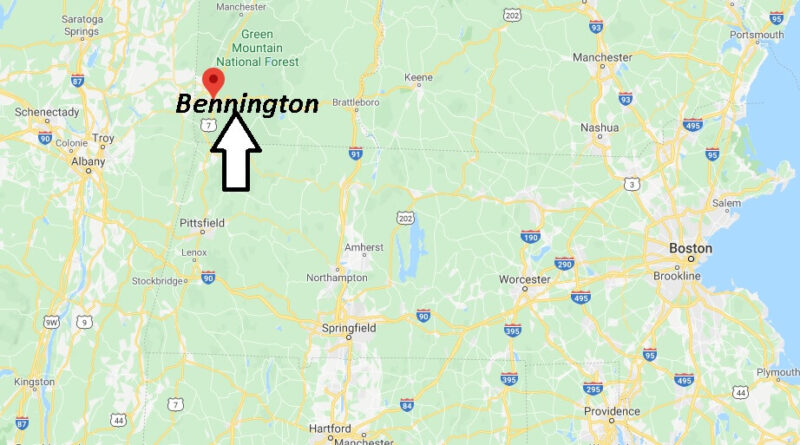 Where is Bennington, Vermont? What county is Bennington Vermont in