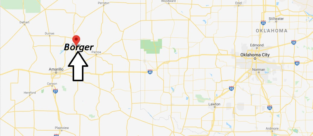 Where is Borger, Texas? What county is Borger Texas in