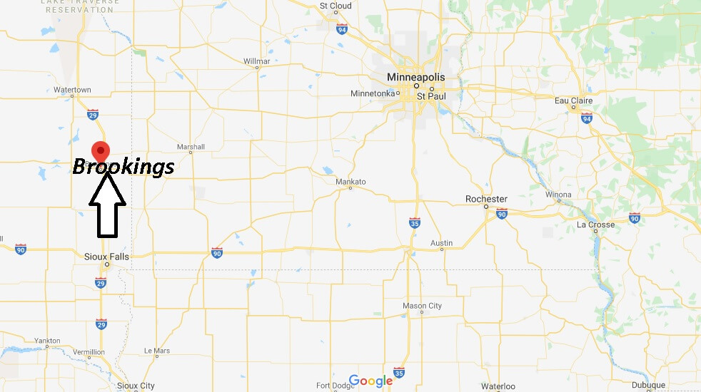 Where is Brookings, South Dakota? What county is Brookings South Dakota in