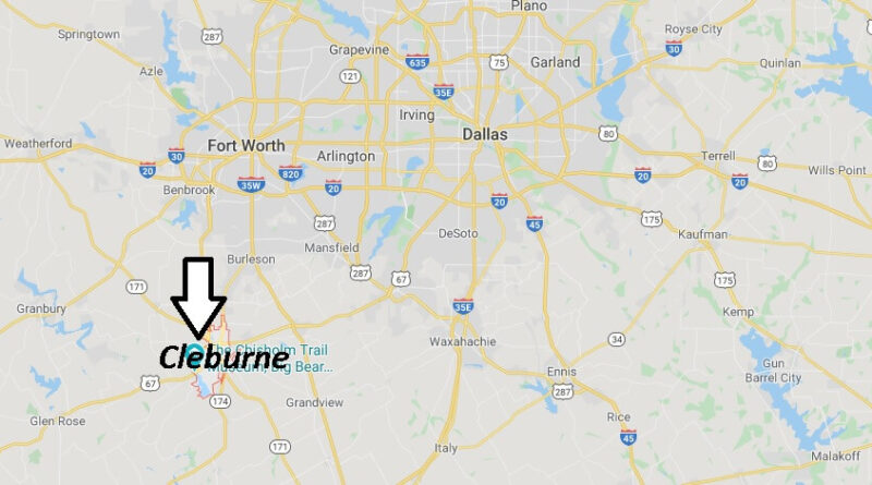 Where is Cleburne, Texas? What county is Cleburne Texas in