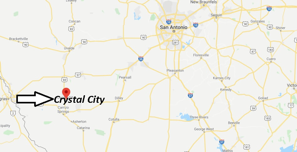 Where is Crystal City, Texas? What county is Crystal City Texas in