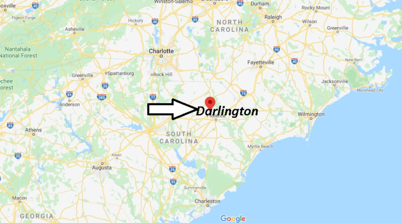 Where is Darlington, South Carolina? What county is Darlington South Carolina in