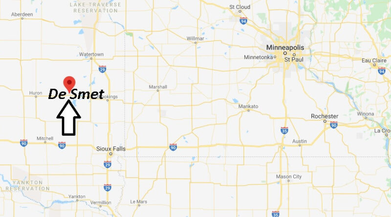 Where is De Smet, South Dakota? What county is De Smet South Dakota in