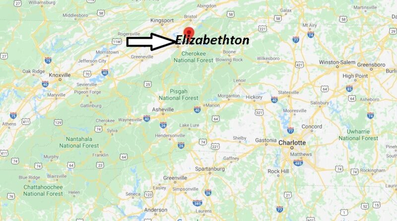 Where is Elizabethton, Tennessee? What county is Elizabethton Tennessee in