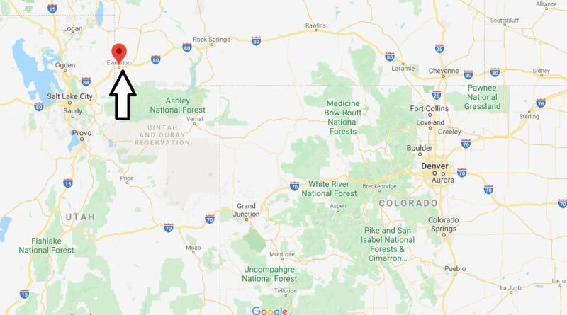 Where is Evanston, Wyoming? What county is Evanston Wyoming in