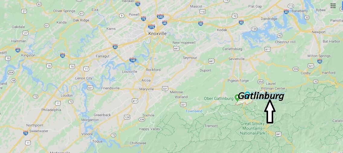 Where is Gatlinburg, Tennessee? What county is Gatlinburg Tennessee in
