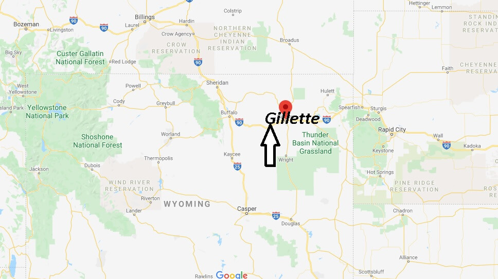 Where is Gillette, Wyoming? What county is Gillette Wyoming in