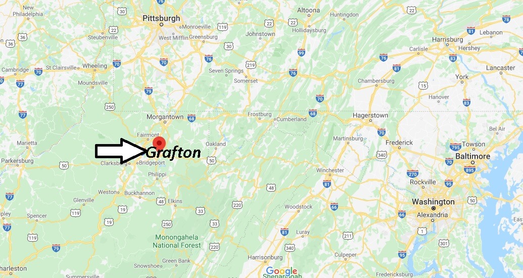 Where is Grafton, West Virginia? What county is Grafton West Virginia in