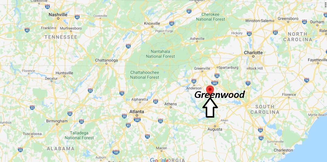 Where is Greenwood, South Carolina? What county is Greenwood South Carolina in