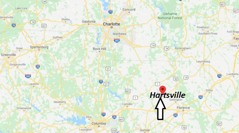 Where is Hartsville, South Carolina? What county is Hartsville South Carolina in