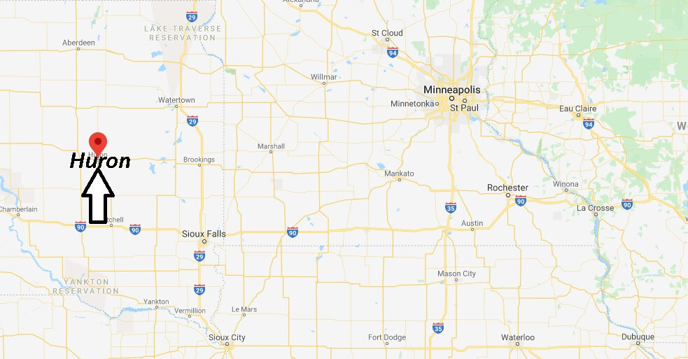 Where is Huron, South Dakota? What county is Huron South Dakota in