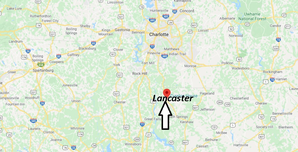Where is Lancaster, South Carolina? What county is Lancaster South Carolina in