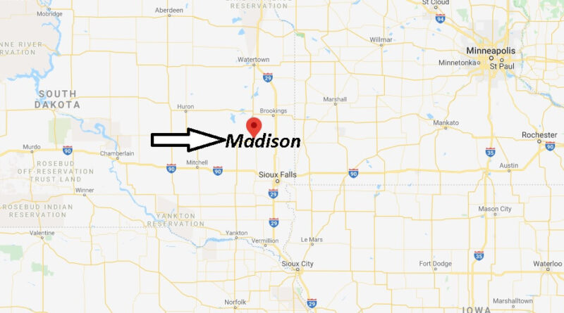 Where is Madison, South Dakota? What county is Madison South Dakota in