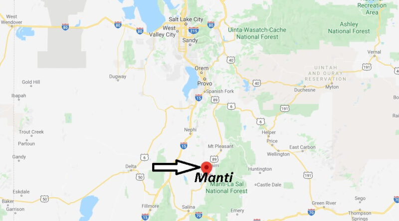 Where is Manti, Utah? What county is Manti Utah in