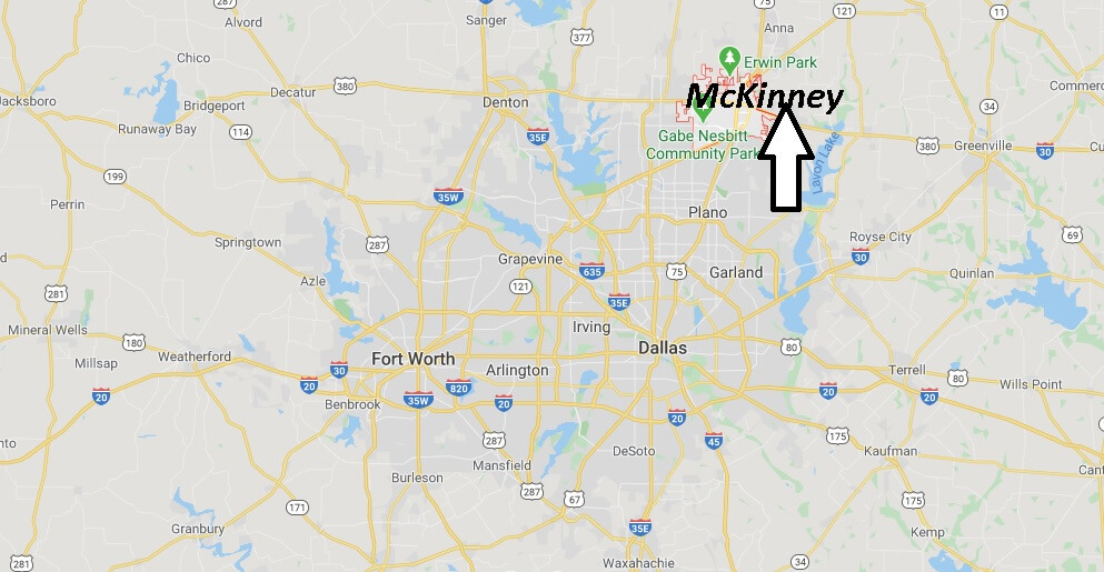 Where is McKinney, Texas? What county is McKinney Texas in
