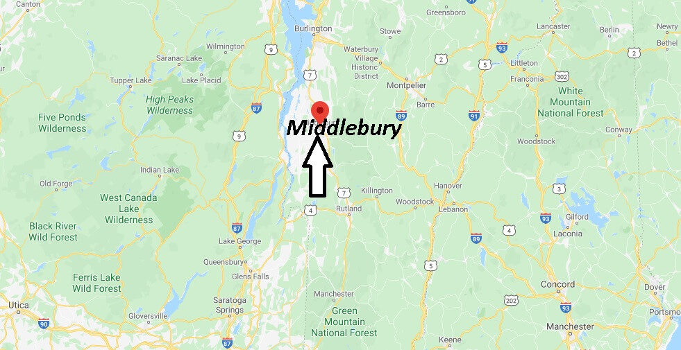 Where is Middlebury, Vermont? What county is Middlebury Vermont in