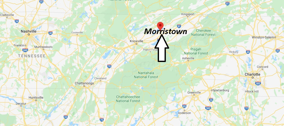 Where is Morristown, Tennessee? What county is Morristown Tennessee in