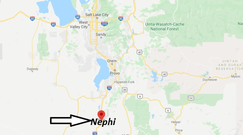 Where is Nephi, Utah? What county is Nephi Utah in