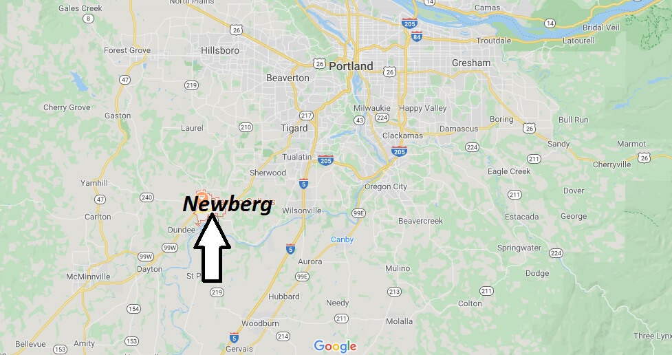Where is Newberg, Oregon? What county is Newberg Oregon in